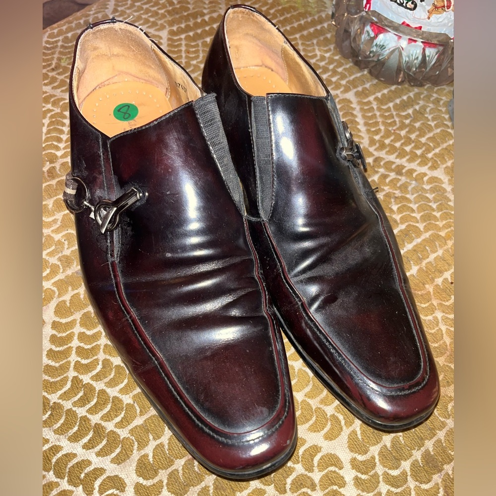 Moccasins mens FERRAGAMO vintage size: 41 (8) vintage used
